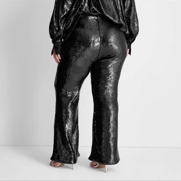 Future Collective with Kahlana Barfield Brown sequence pants - Picture 2 of 7